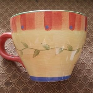 Ptaltzgraff hand painted mug, Napoli style